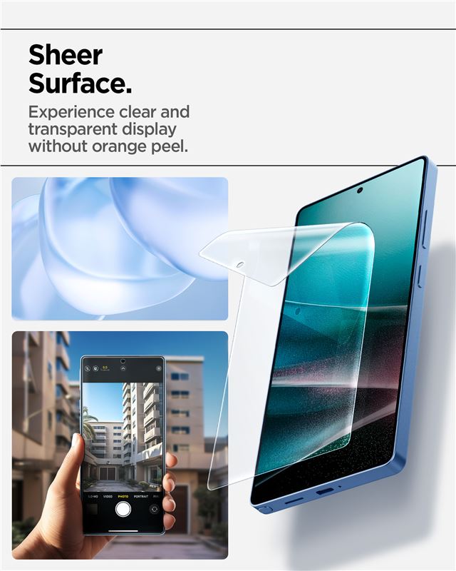 Spigen EliteShield EZ Fit HD 1 Pack - Samsung Galaxy S25 Ultra