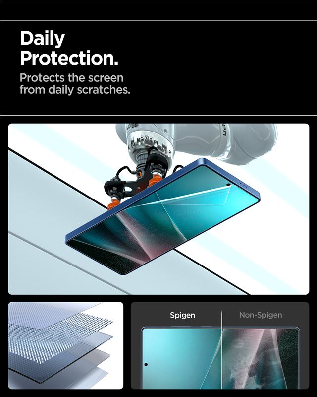 Spigen EliteShield EZ Fit HD 1 Pack - Samsung Galaxy S25 Ultra