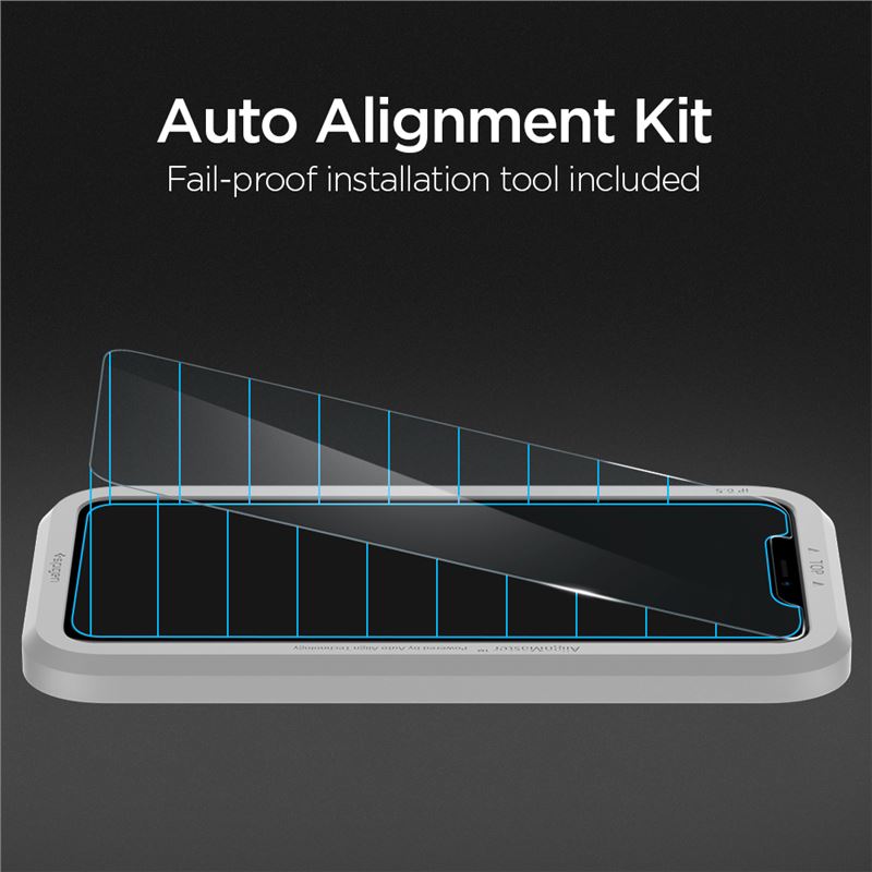 Includes an auxiliary application tool - anyone can apply the glass with 100% precision