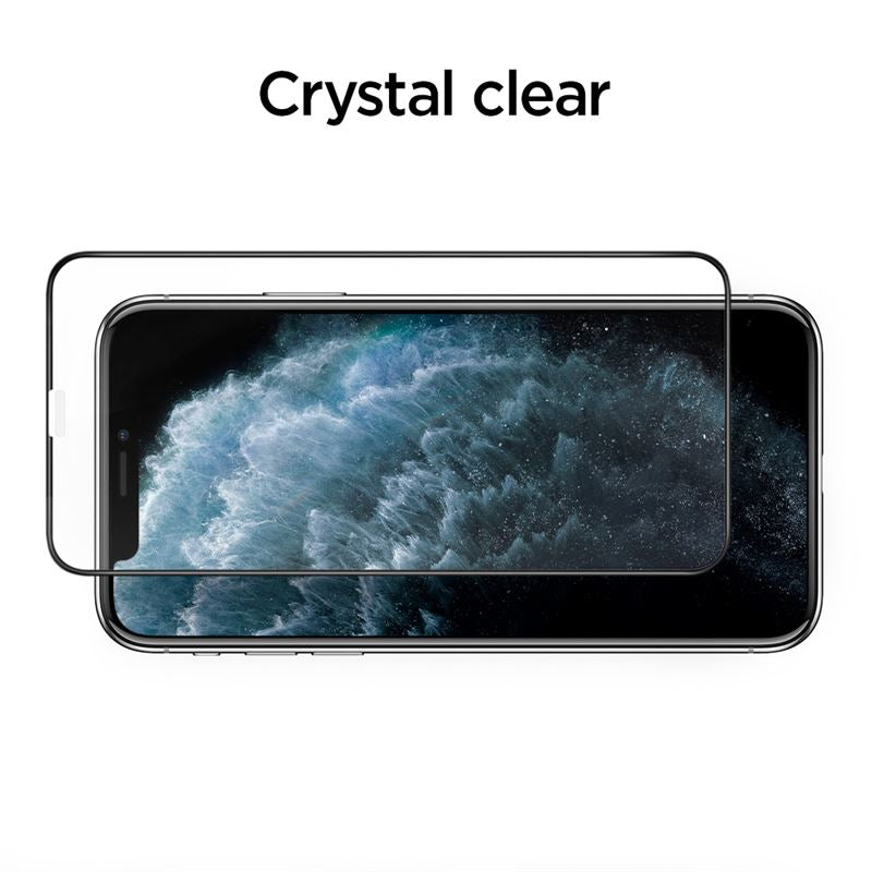 After applying the glass, 100% screen sensitivity remains