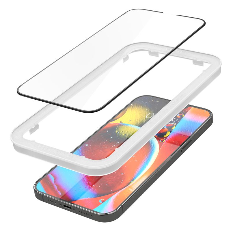 Spigen tR Align Master 2 Pack, FC black - iPhone 14 Plus/iPhone 13 Pro Max