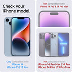 Spigen Glass tR EZ Fit HD 1 Pack open sensor - iPhone 16e/14/13/13 Pro
