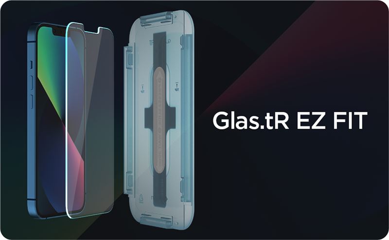 Spigen Glass tR EZ Fit HD 1 Pack open sensor - iPhone 16e/14/13/13 Pro