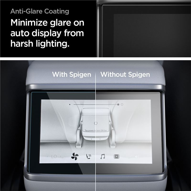 Spigen Tesla Glass.tR Slim Screen Protector, crystal clear - Model X(2022)/S(2021) 8"