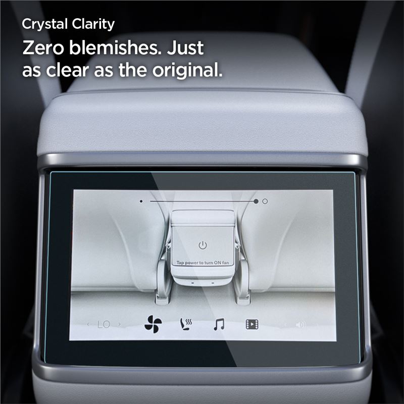 Spigen Tesla Glass.tR Slim Screen Protector, crystal clear - Model X(2022)/S(2021) 8"
