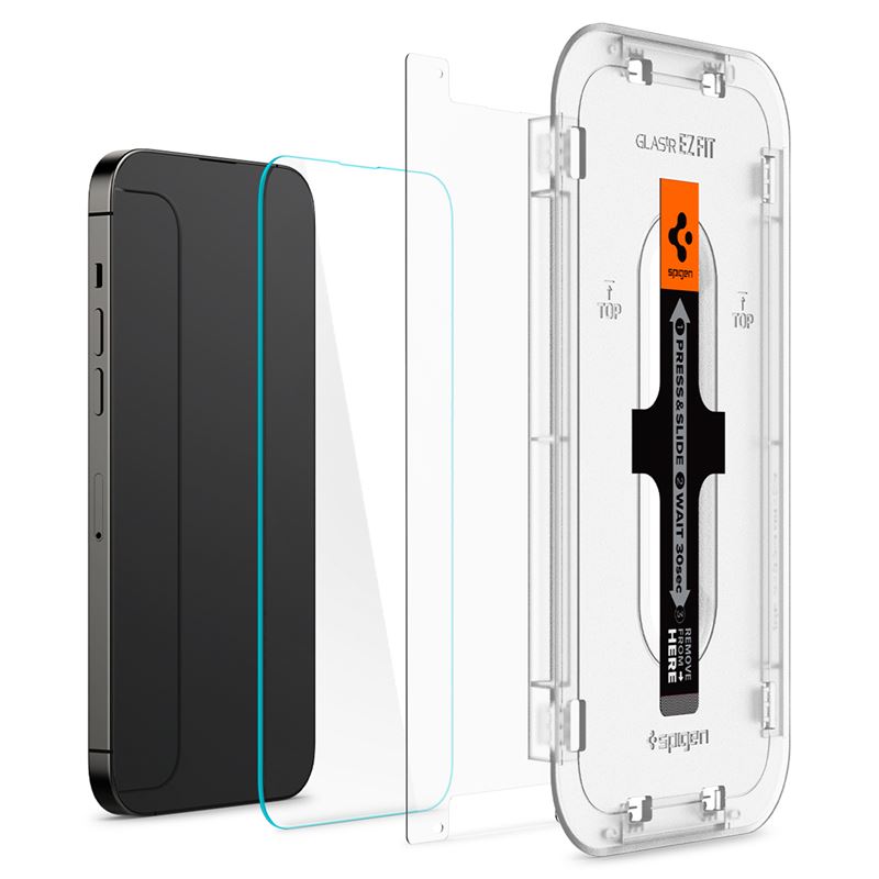 Spigen Glass tR EZ Fit 2 Pack Sensor Protection - iPhone 14 Pro Max
