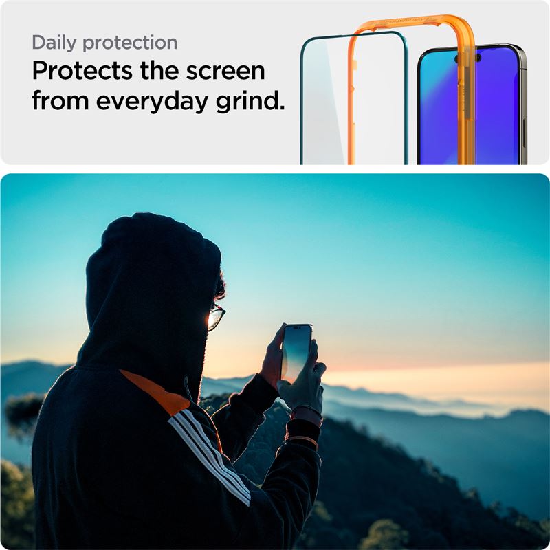 Spigen tR Align Master 2 Pack, FC black - iPhone 14 Pro Max