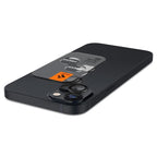Spigen Glass EZ Fit Optik Pro 2 Pack, black - iPhone 15/15 Plus/14/14 Plus