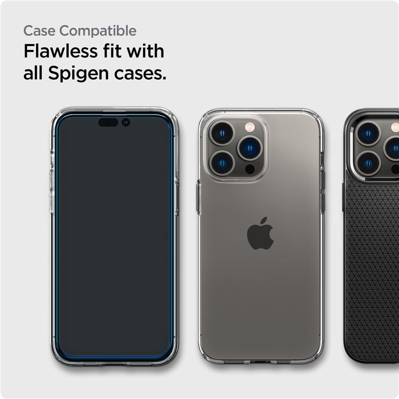 Spigen tR Align Master 2 Pack, FC black - iPhone 14 Pro