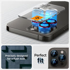 Spigen Glass tR EZ Fit Optik Pro 2 Pack, L-s - iPhone 17/16/15/14 Pro / 17/16/15/14 Pro Max