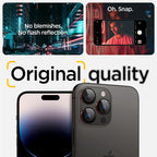 Spigen Glass tR EZ Fit Optik Pro 2 Pack, L-s - iPhone 17/16/15/14 Pro / 17/16/15/14 Pro Max