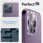 Spigen Glass Optik 2 Pack, clear - iPhone 14 Pro/iPhone 14 Pro Max