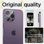 Spigen Glass Optik 2 Pack, clear - iPhone 14 Pro/iPhone 14 Pro Max
