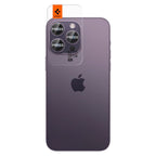 Spigen Glass EZ Fit Optik Pro 2 Pack, deep purple - iPhone 14 Pro/iPhone 14 Pro Max