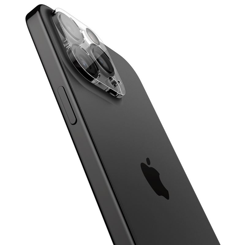 Spigen Glass tR Optik 2 Pack, crystal clear - iPhone 16/15/14 Pro / 16/15/14 Pro Max