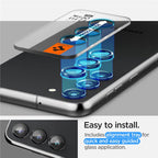 Spigen Glass EZ Fit Optik Pro 2 Pack, black - Samsung Galaxy S23/Galaxy S23+/Galaxy S24