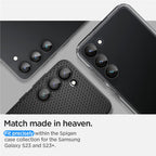 Spigen Glass EZ Fit Optik Pro 2 Pack, black - Samsung Galaxy S23/Galaxy S23+/Galaxy S24