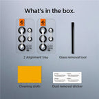 Spigen Glass EZ Fit Optik Pro 2 Pack, black - Samsung Galaxy S23/Galaxy S23+/Galaxy S24