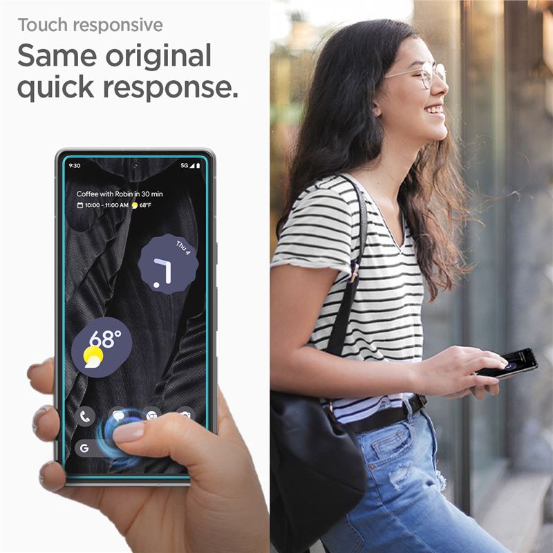 Spigen Glass Align Master Clear 2 Pack - Google Pixel 7a