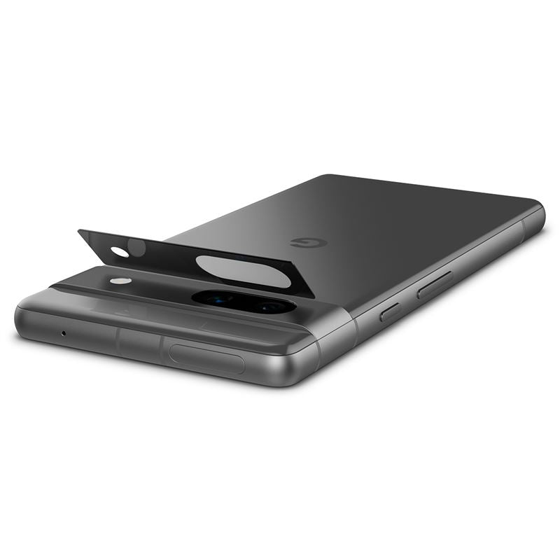 Spigen Glass EZ Fit Optik 2 Pack, black - Google Pixel 7a