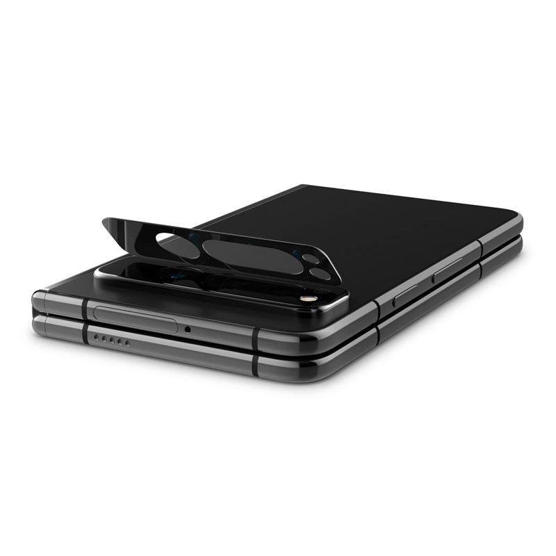 Spigen Glass EZ Fit Optik Pro 2 Pack, black - Google Pixel Fold