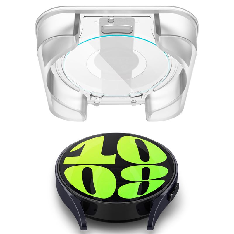 Spigen Glass tR EZ Fit 2 Pack – Samsung Galaxy Watch6 44mm