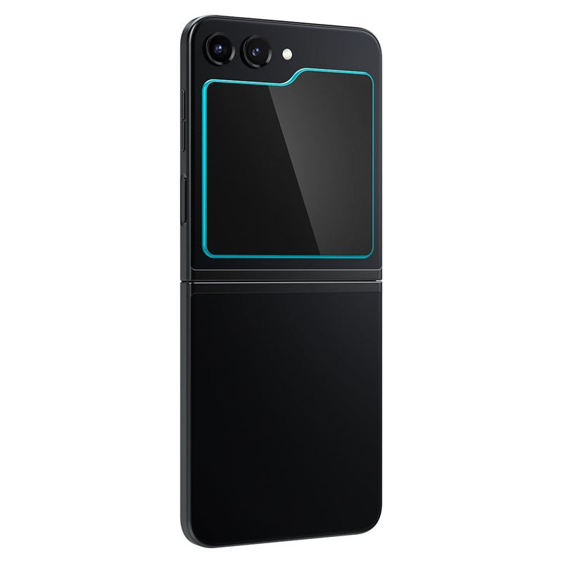 Spigen Glass tR EZ Fit Cover 2 Pack - Samsung Galaxy Z Flip5