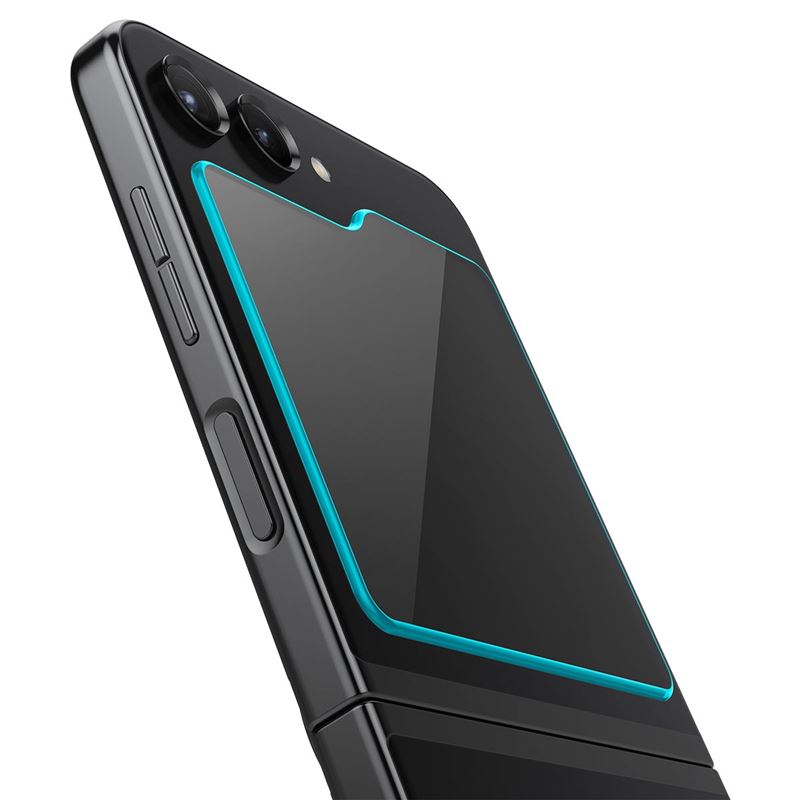 Spigen Glass tR EZ Fit Cover 2 Pack - Samsung Galaxy Z Flip5