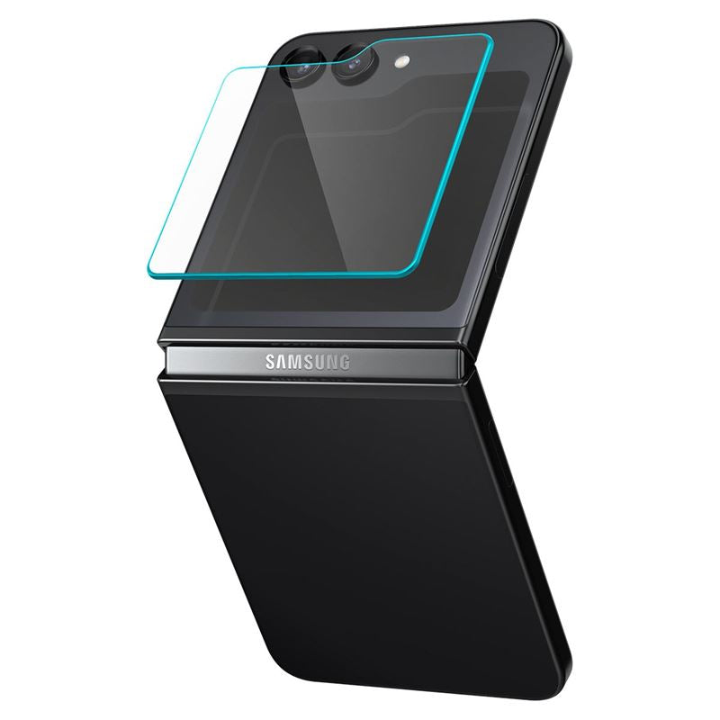 Spigen Glass tR EZ Fit Cover 2 Pack - Samsung Galaxy Z Flip5