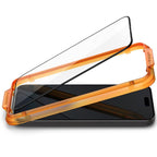 Spigen Glass tR AlignMaster 2 Pack, FC Black - iPhone 15 Pro Max
