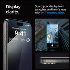 Spigen Glass tR EZ Fit HD 1 Pack - iPhone 15 Pro Max