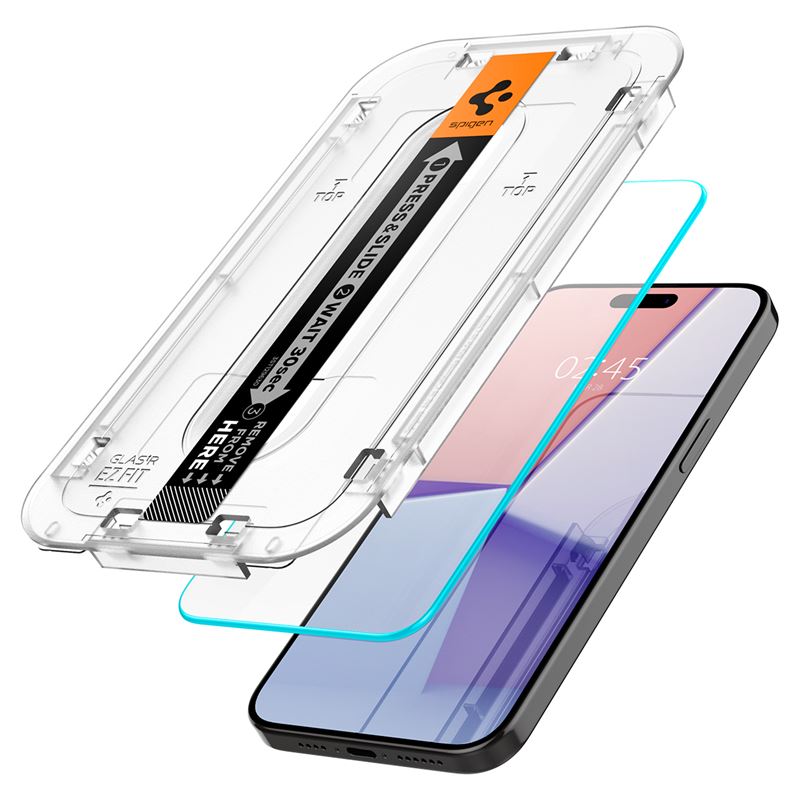 Spigen Glass tR EZ Fit HD 1 Pack - iPhone 15 Pro