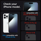 Spigen Glass tR EZ Fit HD 1 Pack - iPhone 15 Pro