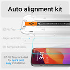 Spigen Glass tR EZ Fit 2 Pack - iPhone 16/15