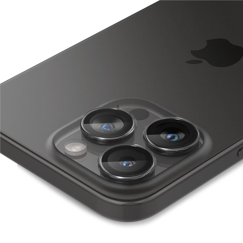 Spigen Glass tR EZ Fit Optik Pro 2 Pack, cc - iPhone 17/16/15/14 Pro / 17/16/15/14 Pro Max