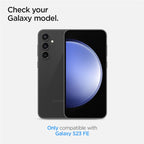 Spigen Glass tR EZ Fit Optik Pro Black 2 Pack - Samsung Galaxy S23 FE