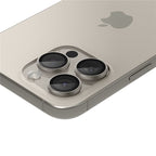 Spigen Glass tR EZ Fit Optik Pro 2 Pack, nature tita - iPhone 17/16/15 Pro / 17/16/15 Pro Max