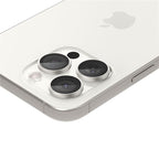 Spigen Glass tR EZ Fit Optik Pro 2 Pack, white tita – iPhone 17/16/15 Pro / 17/16/15 Pro Max