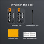 Spigen Glass tR EZ Fit Optik Pro 2 Pack, black - Samsung Galaxy S24 Ultra