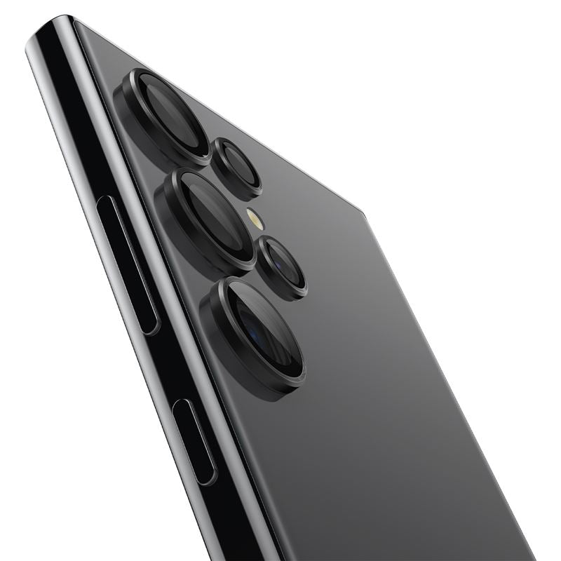 Spigen Glass tR EZ Fit Optik Pro 2 Pack, black - Samsung Galaxy S24 Ultra