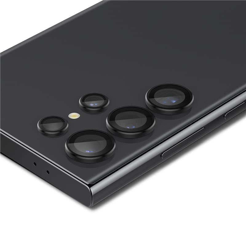 Spigen Glass tR EZ Fit Optik Pro 2 Pack, black - Samsung Galaxy S24 Ultra