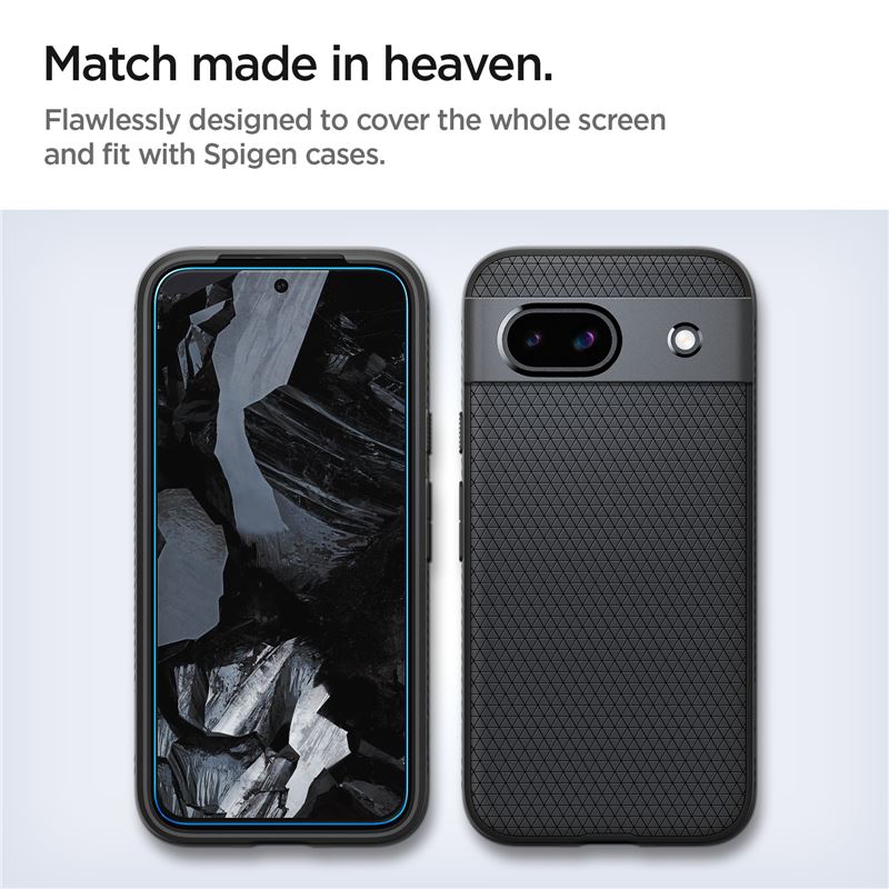 Spigen Glass tR AlignMaster 2 Pack - Google Pixel 8a