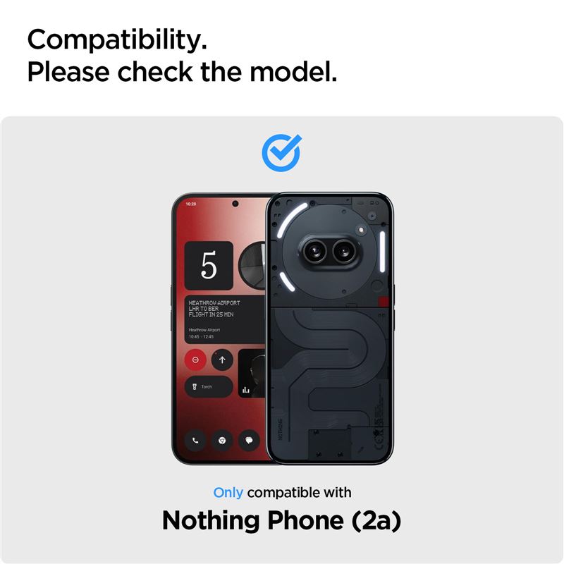 Spigen Glass tR AlignMaster 2 Pack - Nothing Phone (2a) Plus/(2a)