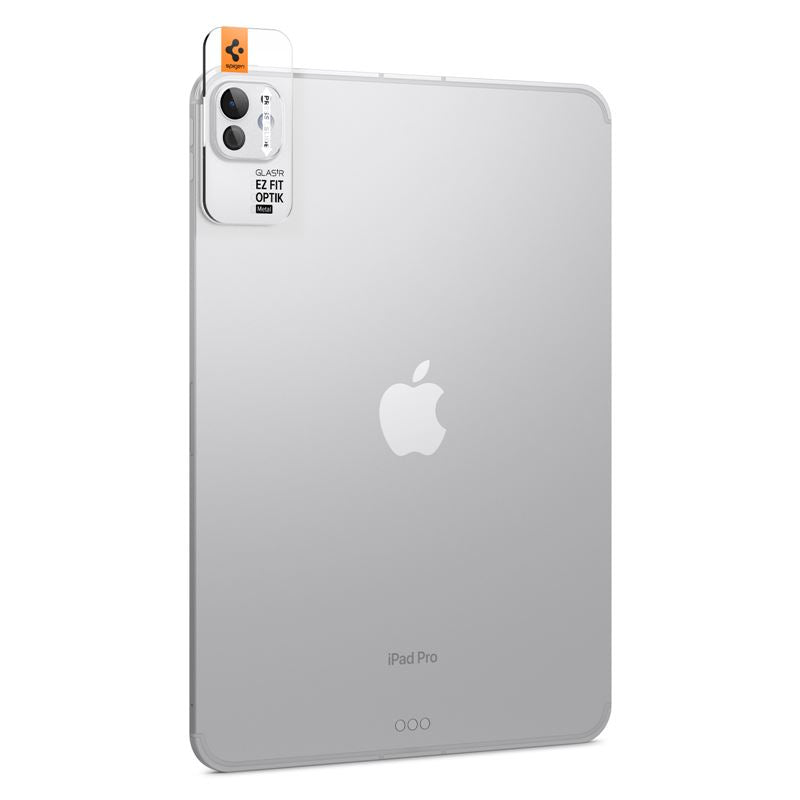 Spigen Glass tR EZ Fit Optik Metal 1 Pack, silver - iPad Pro 13" (2025/2024) iPad Pro 11" (2025/2024