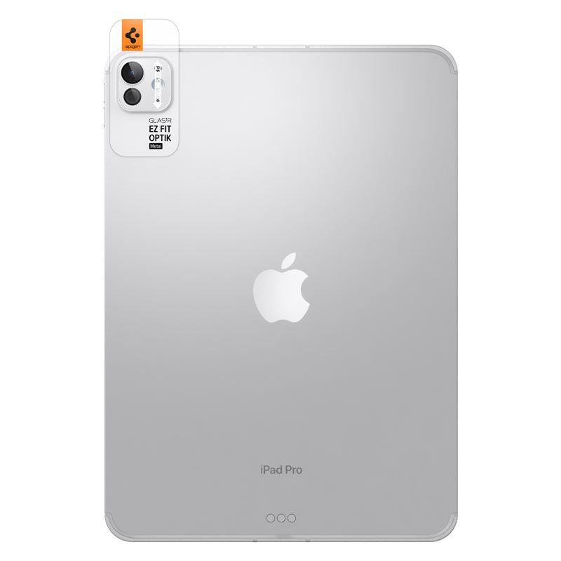 Spigen Glass tR EZ Fit Optik Metal 1 Pack, silver - iPad Pro 13" (2025/2024) iPad Pro 11" (2025/2024