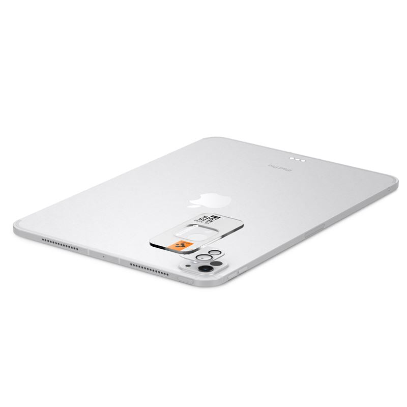 Spigen Glass tR EZ Fit Optik Metal 1 Pack, silver - iPad Pro 13" (2025/2024) iPad Pro 11" (2025/2024