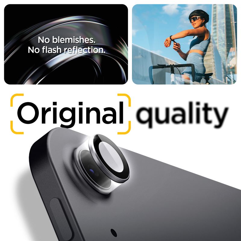 Spigen Glass tR EZ Fit Optik Pro 2 Pack, space gray - iPad Air 11"/13" (2026/2025/2024)