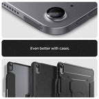 Spigen Glass tR EZ Fit Optik Pro 2 Pack, space gray - iPad Air 11"/13" (2026/2025/2024)