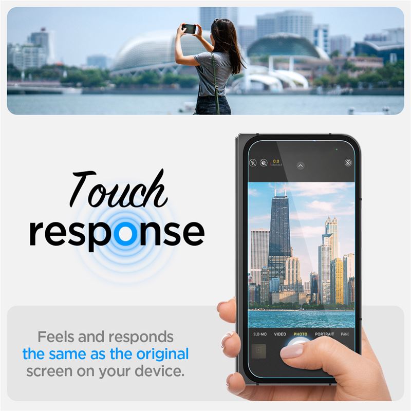 Spigen Glass tR EZ Fit (Cover 2 Pack) - Google Pixel 9 Pro Fold