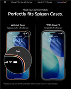 Spigen Glass tR EZ Fit (Privacy) 2 Pack - iPhone 17/16 Pro Max